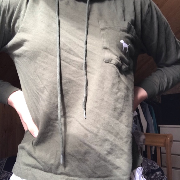 A green sweater from the brand pink - Picture 4 of 4